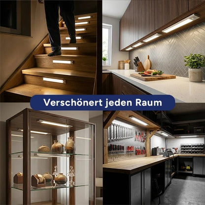 Magnetische LED-Unterbauleuchte mit Bewegungsmelder