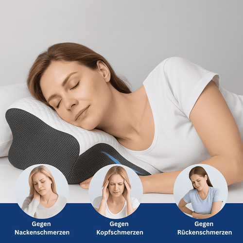 Ergonomisches Kopf- & Nackenstützkissen